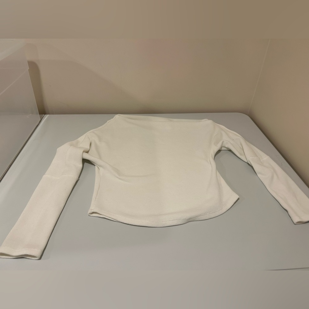 We The Free Cream Long Sleeve Top